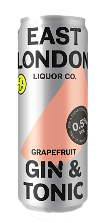 East London Liquor Company Gin & Tonic (Low ABV)