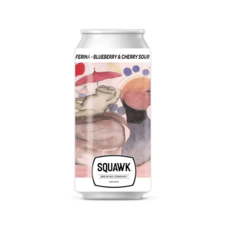 Squawk Ferina: Blueberry & Cherry Sour