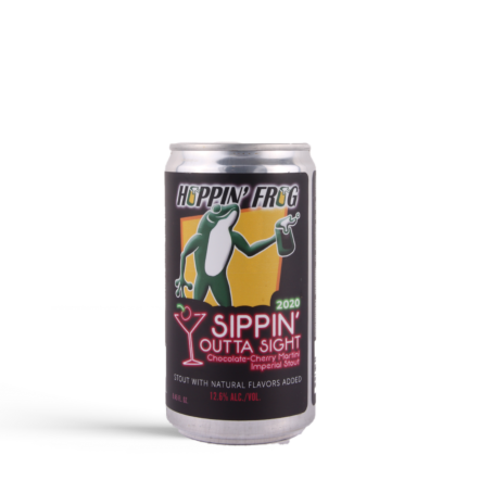 Hoppin' Frog Sippin Outta Sight