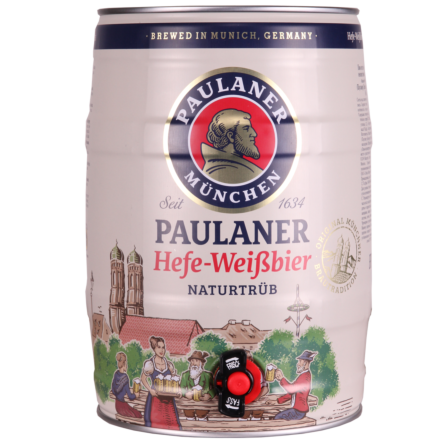 Paulaner Weissbier Mini Keg