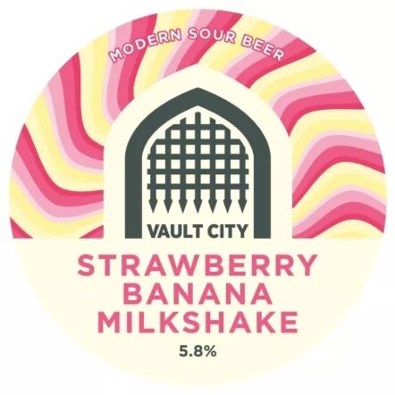 Vault City Strawberry Banana Milkshake